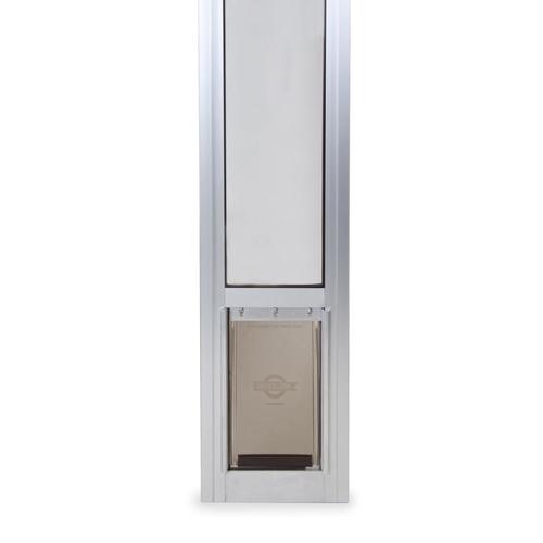 Petsafe Patio Panel Small Satin Aluminum Sliding Pet Door Actual 8 1875 In X 5 25 The Doors Department At Com - Petsafe Sliding Glass Doggie Door Petsafe Patio Panel Small Satin Aluminum Sliding Pet Door Actual 8 1875 In X 5 25 The Doors Department At Com - Petsafe Sliding Glass Doggie Door