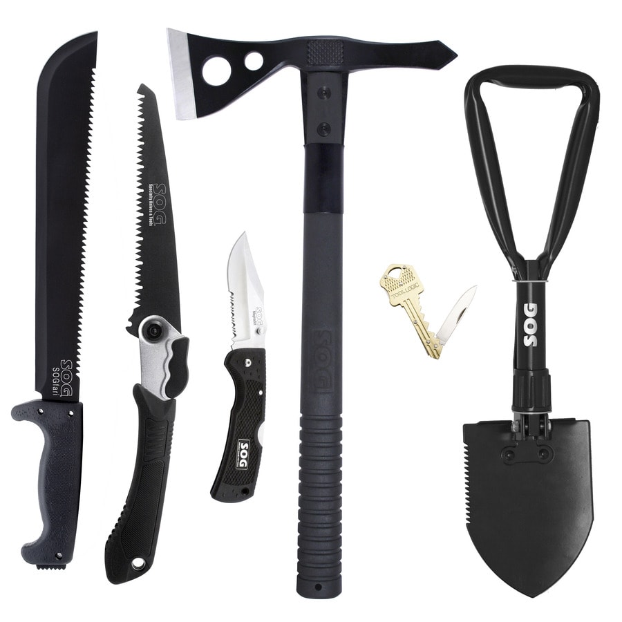 SOG Stainless Steel Knife and Tool Ultimate Adventure Kit at Lowes.com