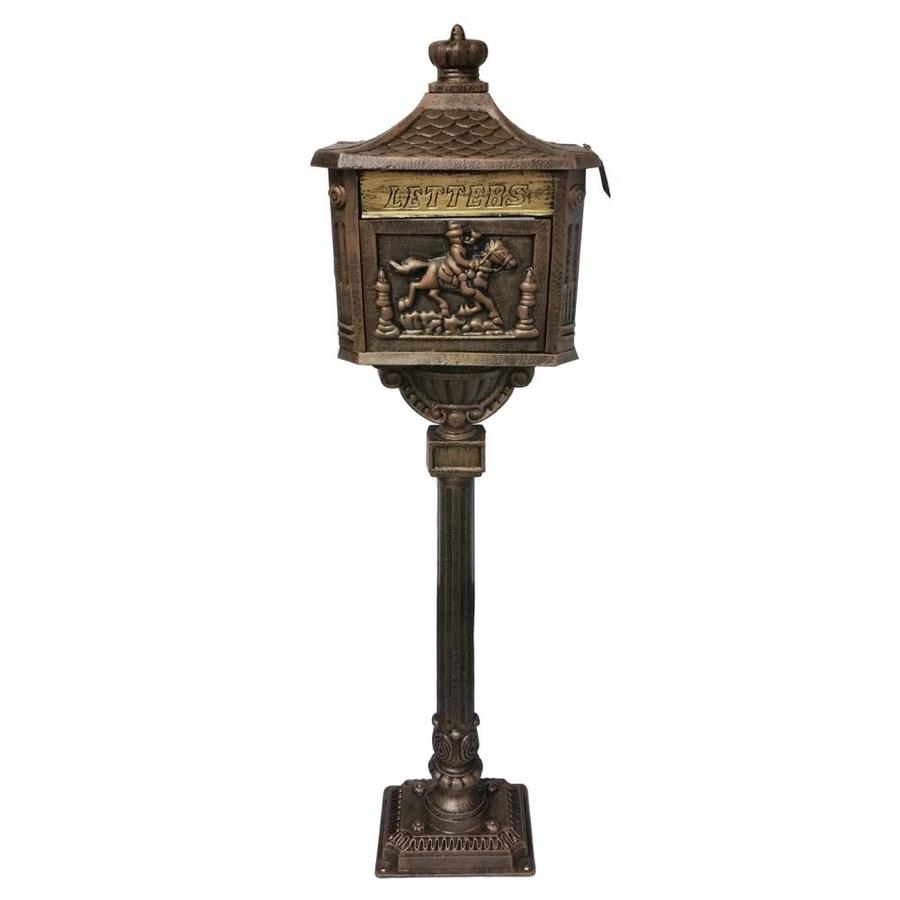 Oakland Living Chelsea Standard Metal Antique Bronze Ground Mount ...