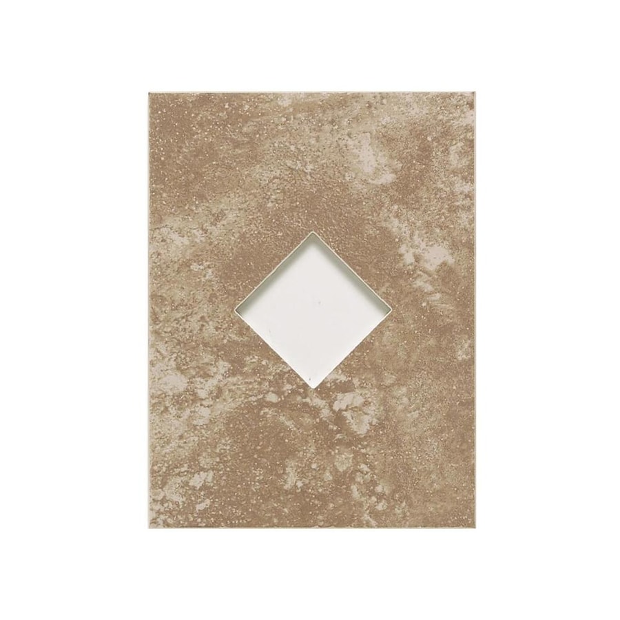 American Olean AS02912DECO1P Ash Creek Walnut Ceramic Listello Tile (Common: 9-in x 12-in; Actual: 9-in x 12-in)