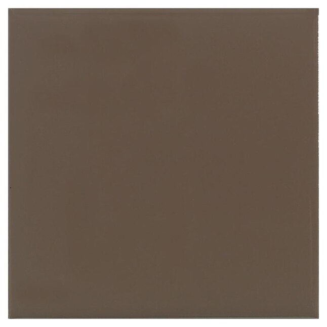 American Olean Matte 100-Pack Nutmeg Matte Ceramic Wall Tile (Common: 4