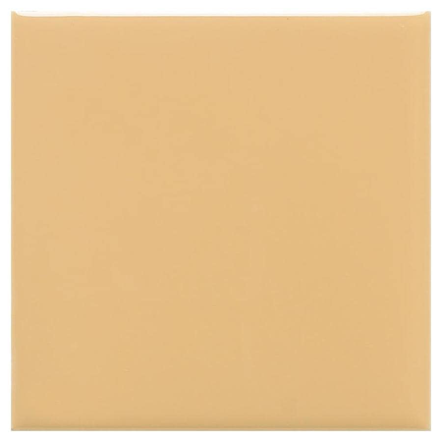 shop american olean bright 50 pack lemon chiffon gloss ceramic wall tile common 6 in x 6 in shop american olean bright 50 pack lemon chiffon gloss ceramic wall tile common 6 in x 6 in