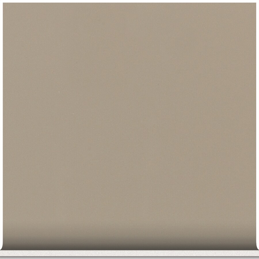 American Olean Matte Mushroom Ceramic Cove Base Tile (4-in x 4-in)