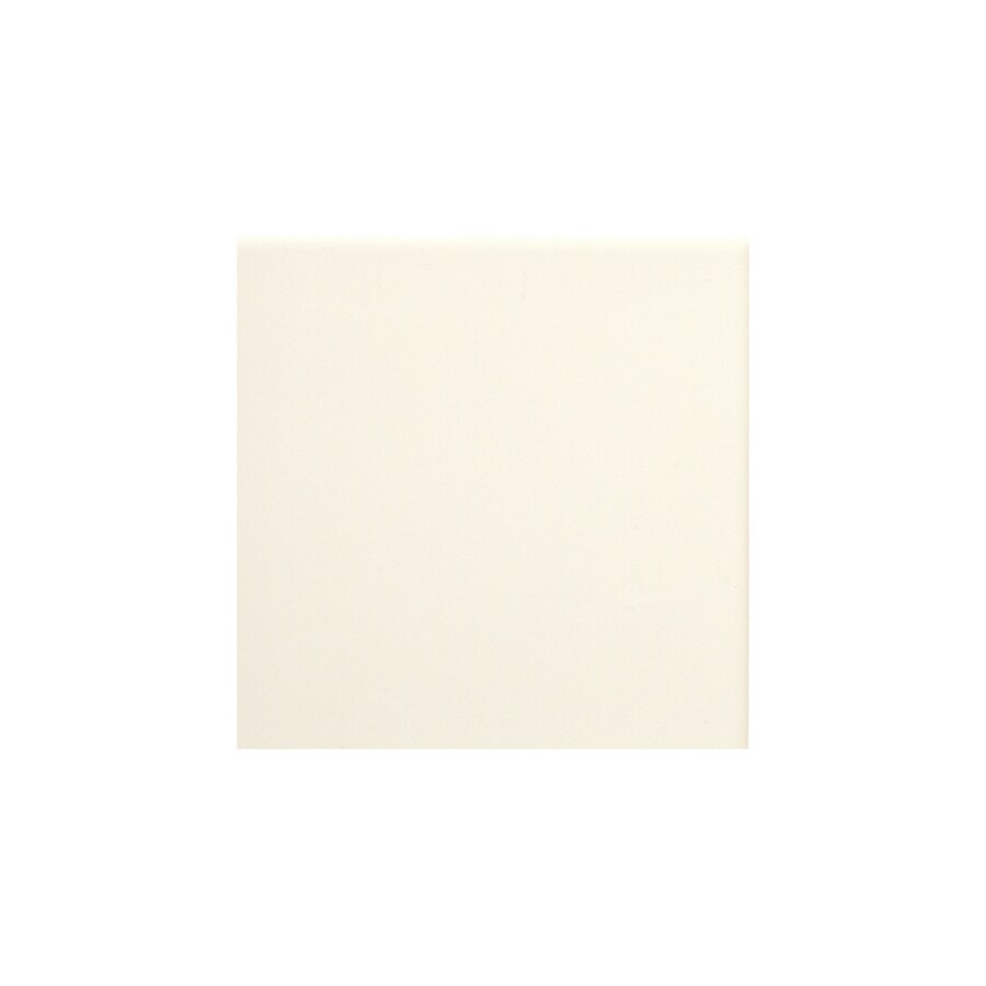 American Olean Bright Biscuit Gloss Ceramic Cove Base Tile (6-in x 6-in)
