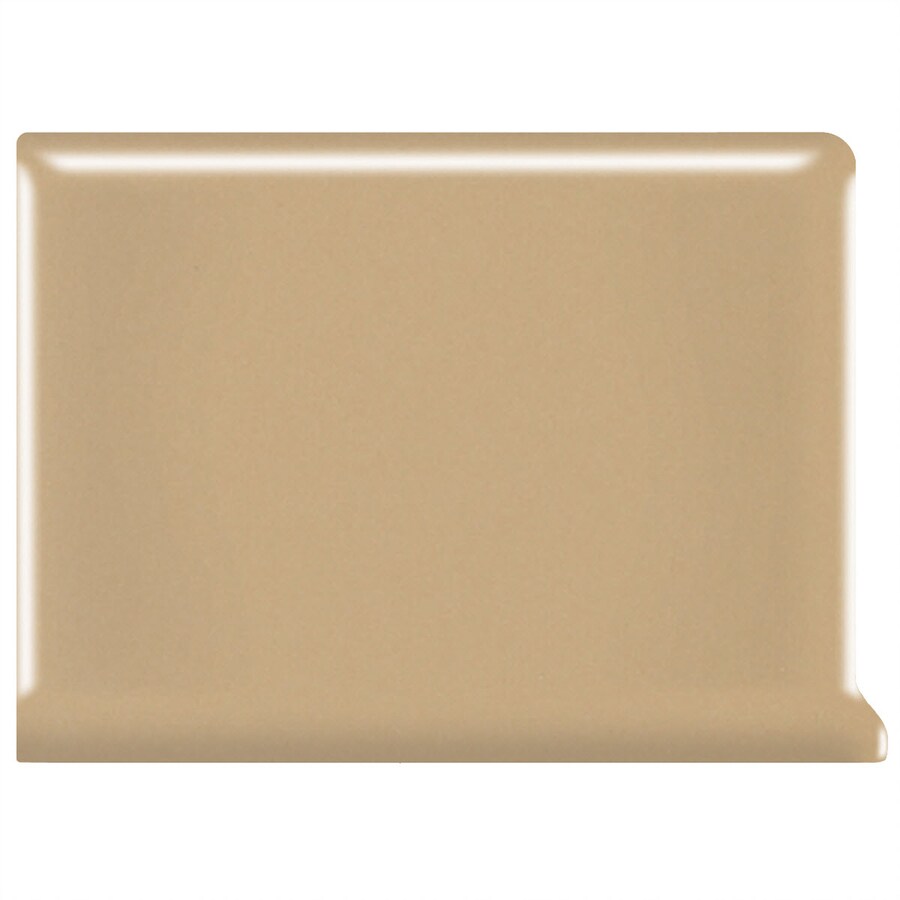 American Olean Matte Cappuccino Ceramic Cove Base Tile (Common: 6