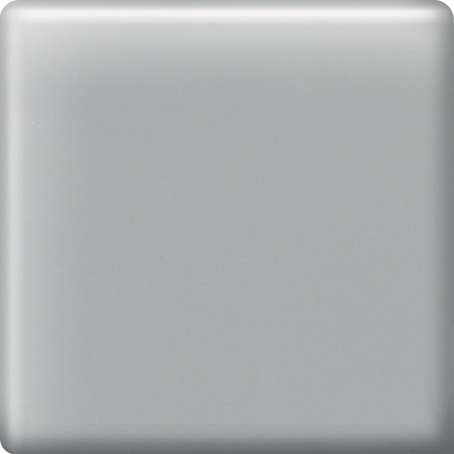 American Olean Matte Light Smoke Ceramic Bullnose Corner Tile (Common: 2-in x 2-in; Actual: 2-in x 2-in)