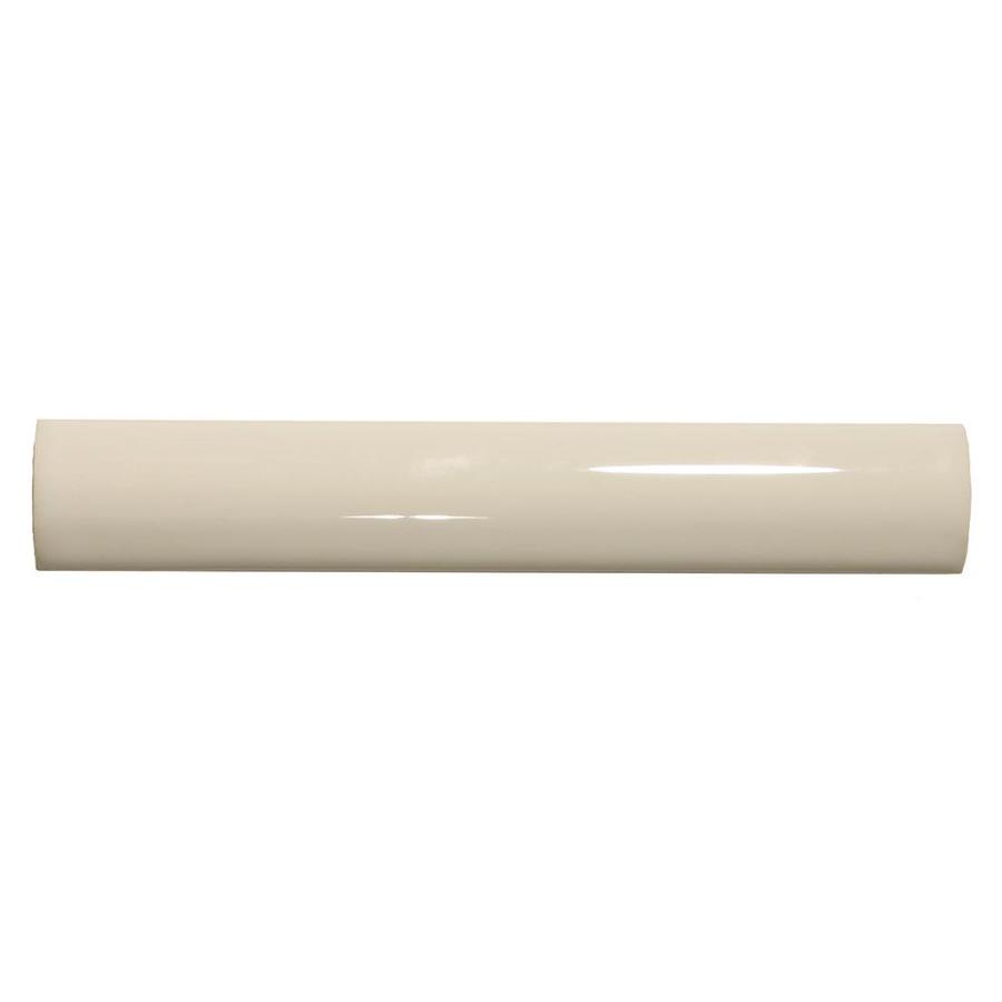 American Olean Starting Line White Gloss Ceramic Pencil Liner American Olean Starting Line White Gloss Ceramic Pencil Liner Tile Common 1 In