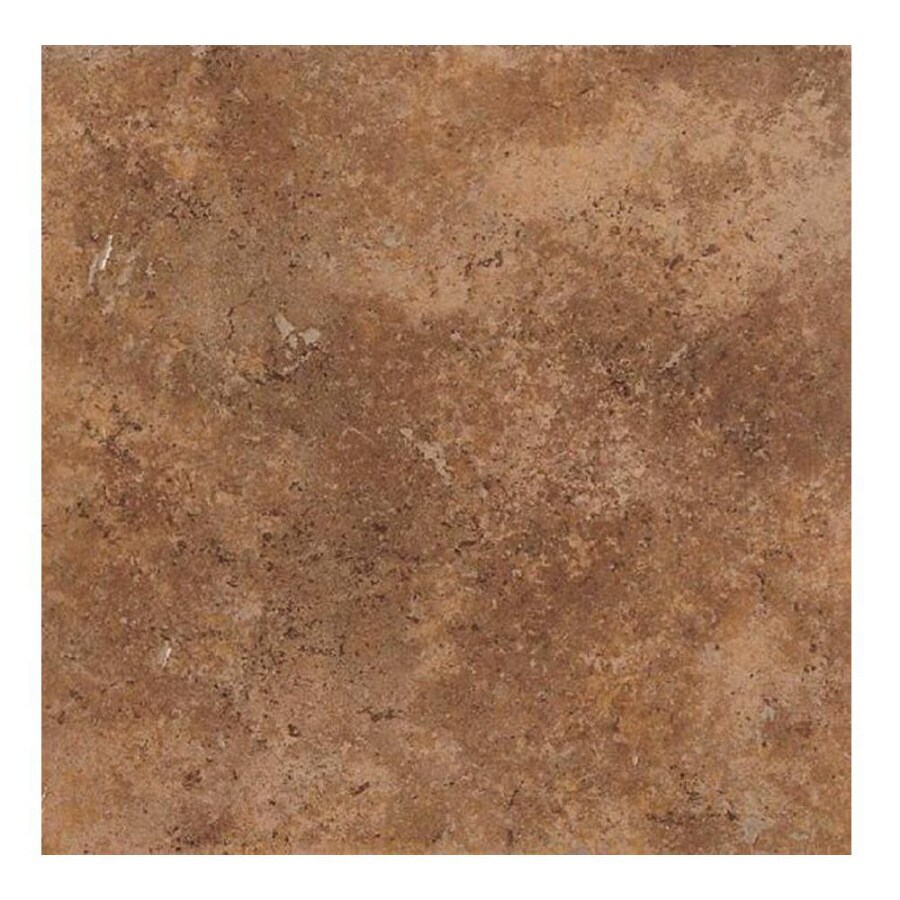 American Olean 8-Pack Vallano Caramel Glazed Porcelain Indoor/Outdoor ...