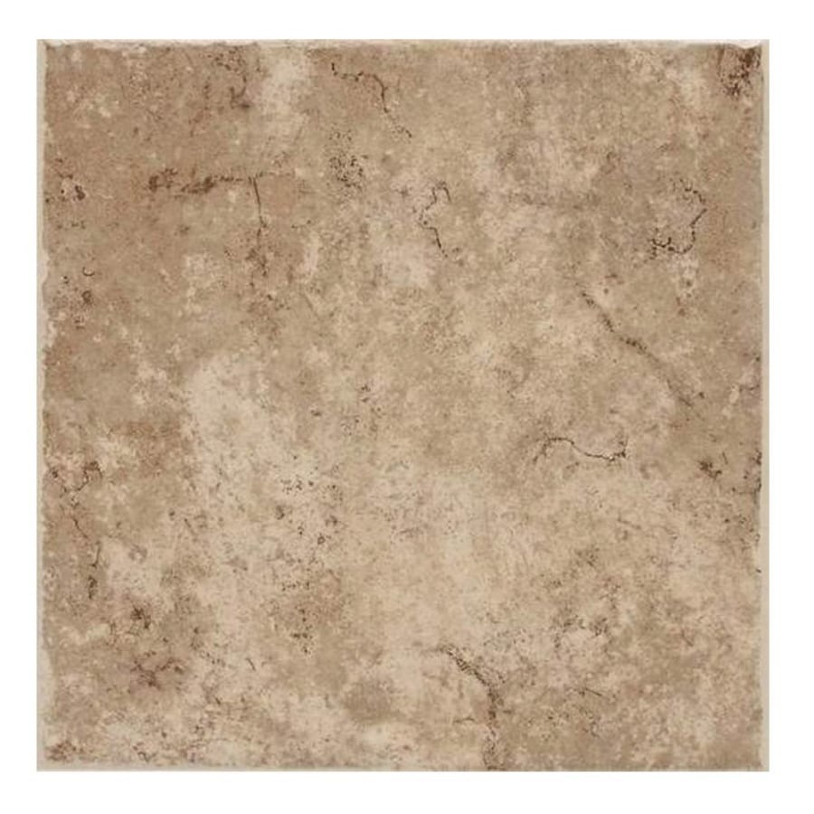 Style Selections Fall Creek Fawn Glazed Porcelain Indoor Outdoor