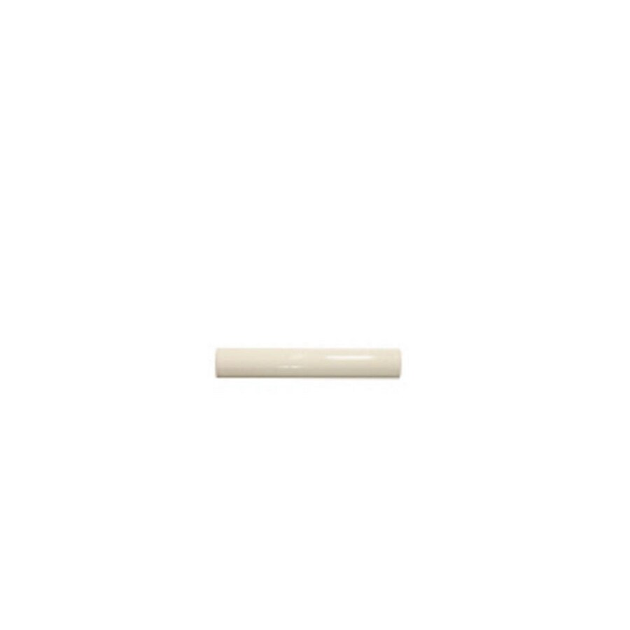 American Olean Starting Line White Matte Ceramic Quarter Round Tile American Olean Starting Line White Matte Ceramic Quarter Round Tile Common 1 In