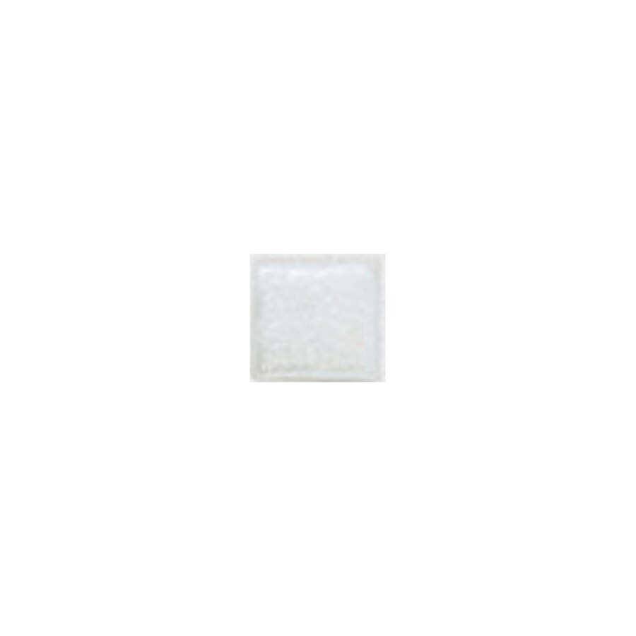 American Olean CH1311DOTS1P2 96-Pack Chloe Opal Ceramic Square Accent Tile (Common: 1-in x 1-in; Actual: 1-in x 1-in)