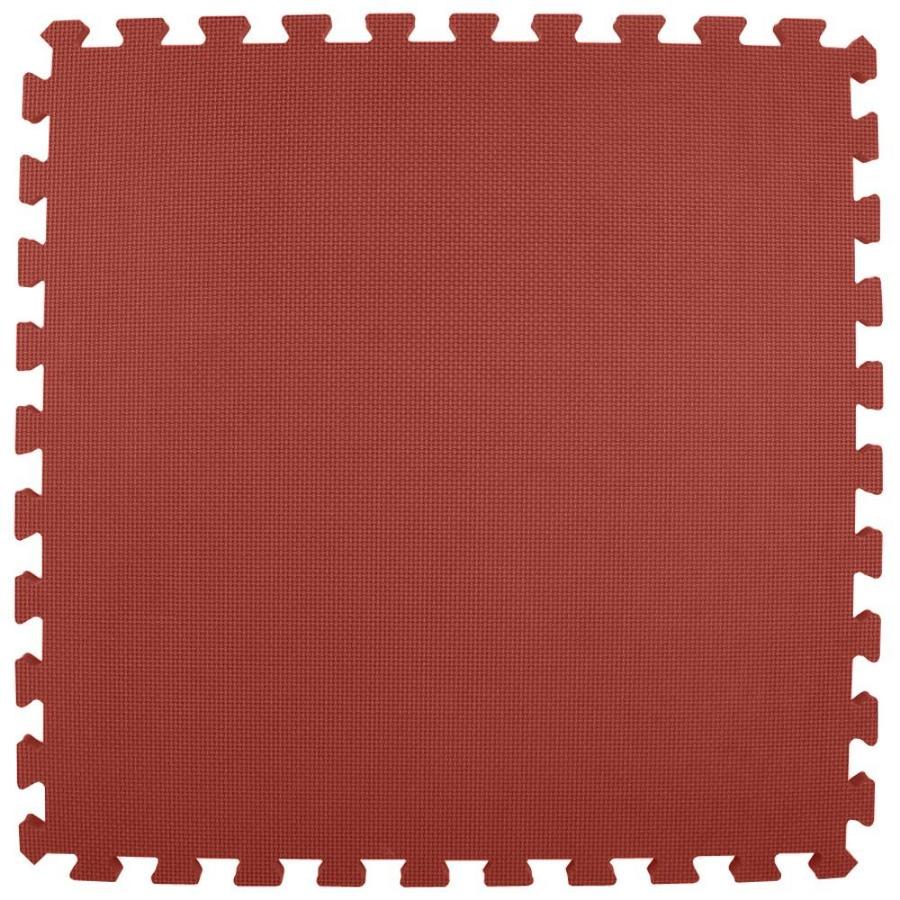 Greatmats 24-in Lay ... 24-in Burgundy x 25-Pack Tile Foam Loose