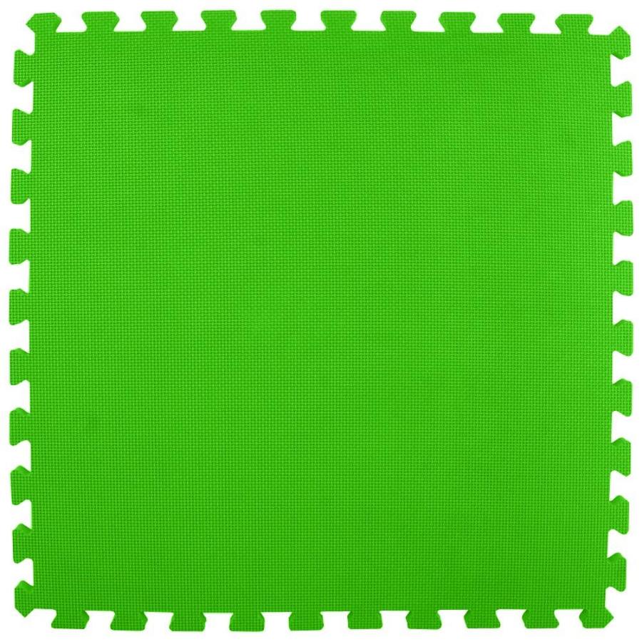 Greatmats 25 Pack 24 In X 24 In Lime Green Foam Tile Multipurpose