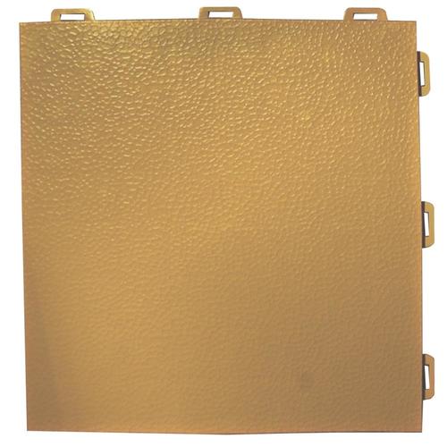 Greatmats StayLock 26Pack 12in x 12in Brown Loose Lay PVC Plastic