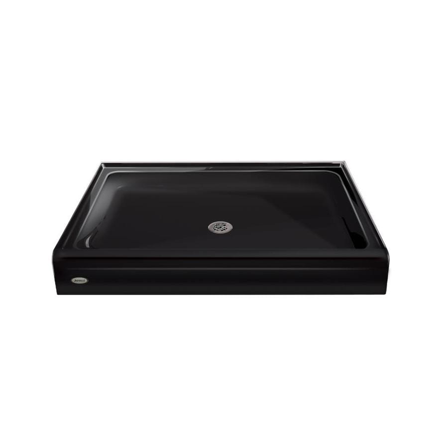 Jacuzzi Primo Black Acrylic Shower Base Common 36 In W X 60 Jacuzzi Primo Black Acrylic Shower Base Common 36 In W X 60