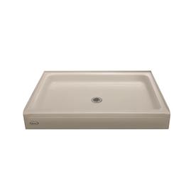 Jacuzzi Shower Bases At Lowes Jacuzzi Primo Oyster Acrylic Shower Base 42 In W X 60 L With