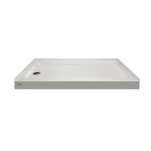 Jacuzzi PRIMO Oyster Acrylic Shower Base 32in W x 60in L with Left