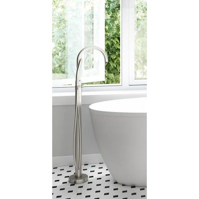 Jacuzzi Primo Brushed Nickel 1 Handle Residential Freestanding