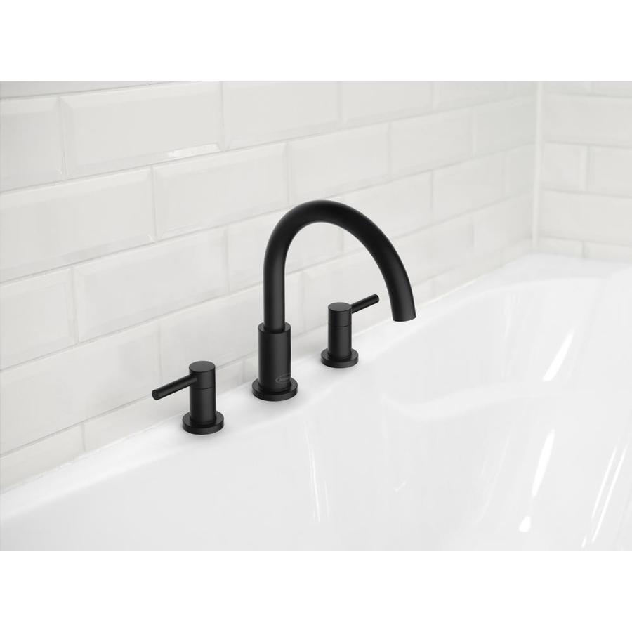 Valve Required Matte Black Moen T393bl Align 2 Handle Deck Mount Modern Roman Tub Faucet Trim Kit Trim Repair Kits Tools Home Improvement Botani Com Au