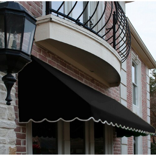 Awntech San Francisco 100.5in Wide x 48in Projection Burgundy Solid