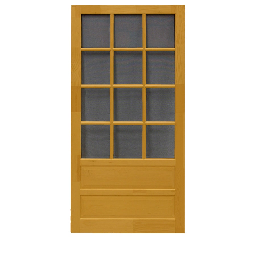 Screen Tight Wood Screen Door (Common: 32-in X 80-in; Actual: 32-in X ...