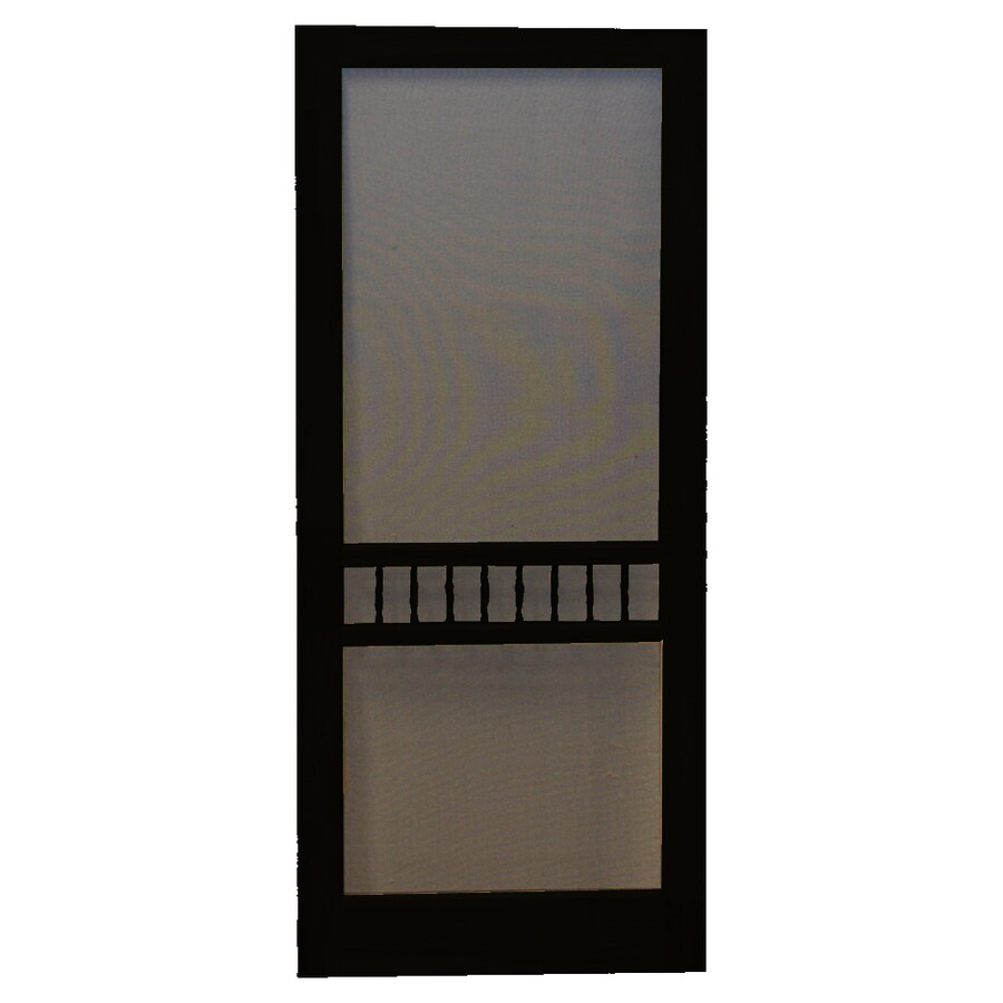 Screen Tight Black Screen Door at