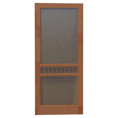 Screen Tight Arbor Russet Wood Screen Door 36in x 80in