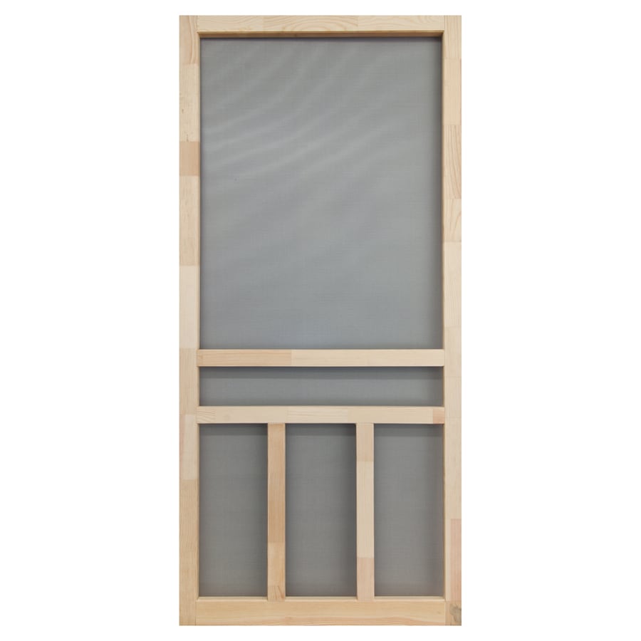 Screen Tight Finger Joint Wood Hinged Cross Bar Screen ...