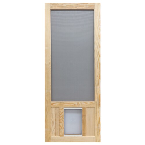 Screen Chesapeake Wood Fibergl Frame Hinged Pet Door Screen Chesapeake Wood Fibergl Frame Hinged Pet Door