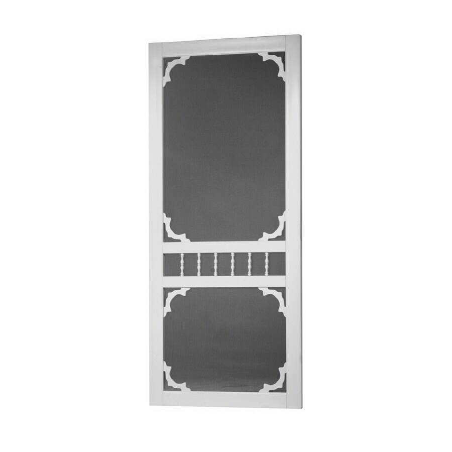 Screen Tight GEO32 White Vinyl Hinged Single