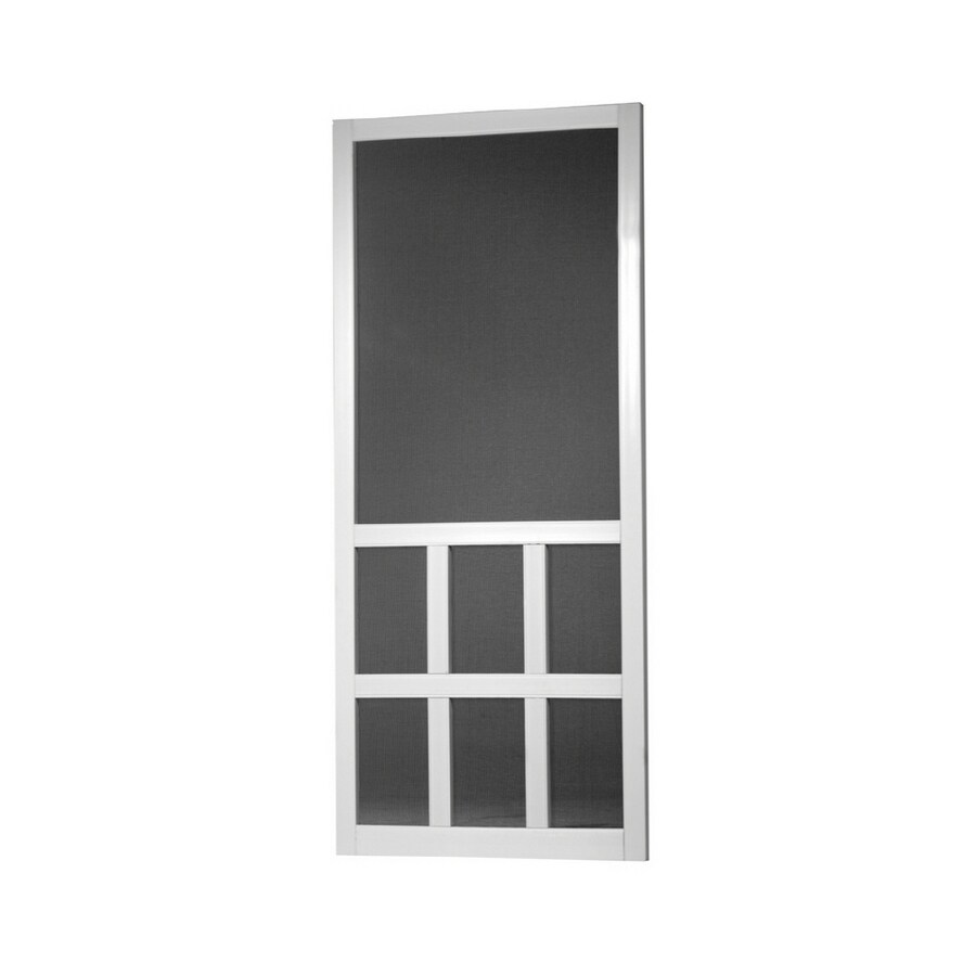 Screen Tight TRA30 White Vinyl Hinged Single