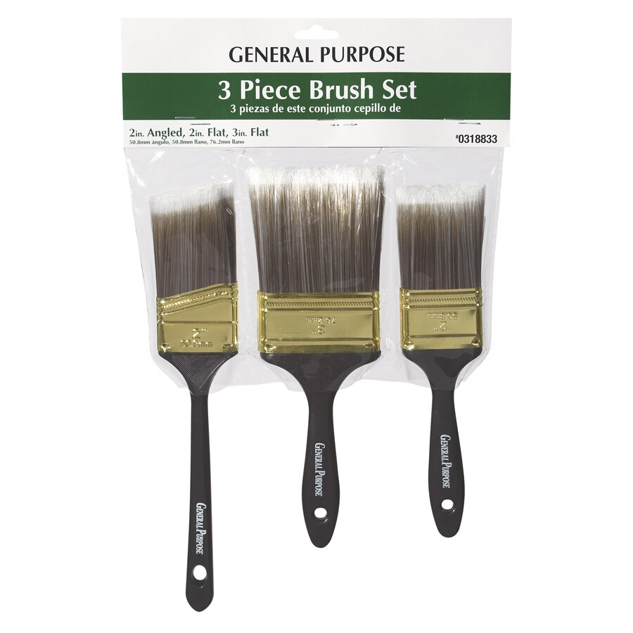 WHIZZ 3 Pack Paint Brush At Lowes Com 732087902150