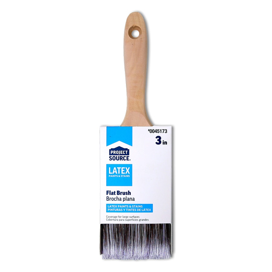 Blue Hawk Polyester Flat 3in Paint Brush at