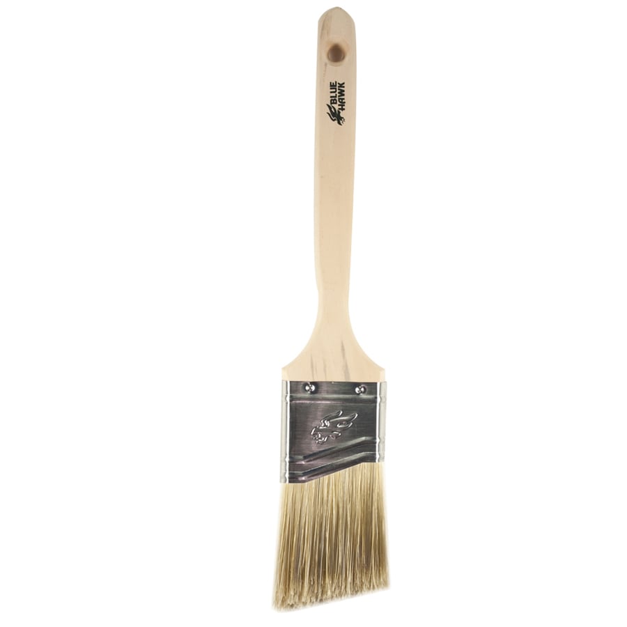 Blue Hawk Natural Bristle Polyester Blend Angle 2in Paint Brush in