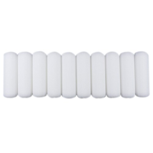 WHIZZ and Door 10Pack 4in Mini Foam Paint Roller Cover in the