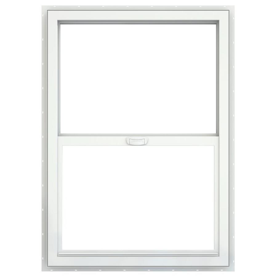 JELD-WEN V-4500 23.5-in x 35.5-in x 3.25-in Jamb Vinyl New Construction ...