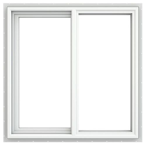 JELD-WEN V-4500 35.5-in X 35.5-in X 3.25-in Jamb Left-Operable Vinyl ...