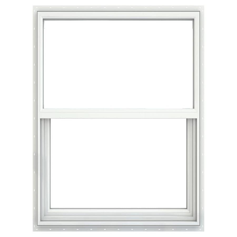 Jeld Wen Builders Vinyl New Construction White Exterior Single Jeld Wen Builders Vinyl New Construction White Exterior Single Hung Window Rough Opening