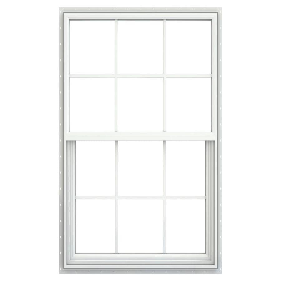 Jeld Wen Builders Vinyl Egress New Construction White Exterior Jeld Wen Builders Vinyl Egress New Construction White Exterior Single Hung Window Rough Opening
