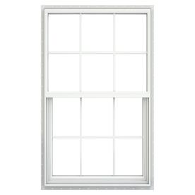 Jeld Wen Windows And Doors At Lowes Jeld Wen Builders Vinyl Egress New Construction White Exterior Single Hung Window Rough Opening