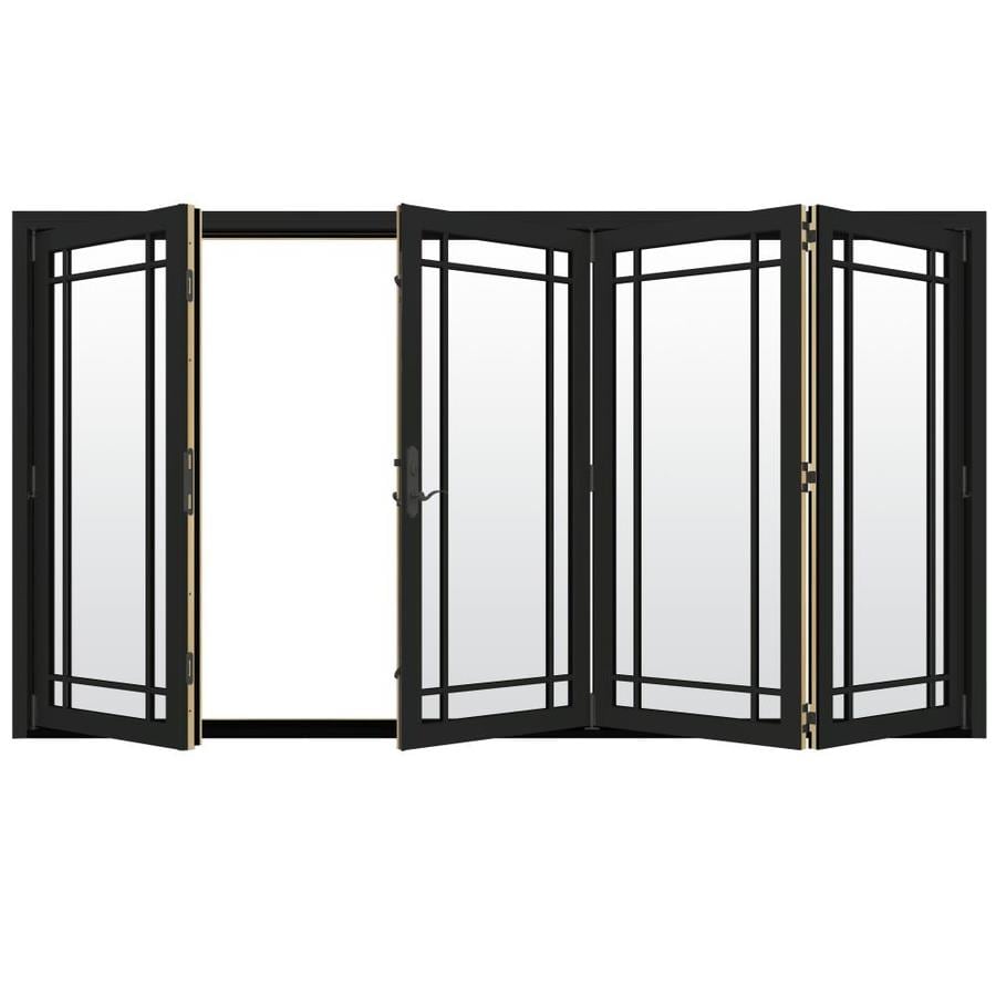 Shop JELD WEN W 4500 Grid Glass Chestnut
