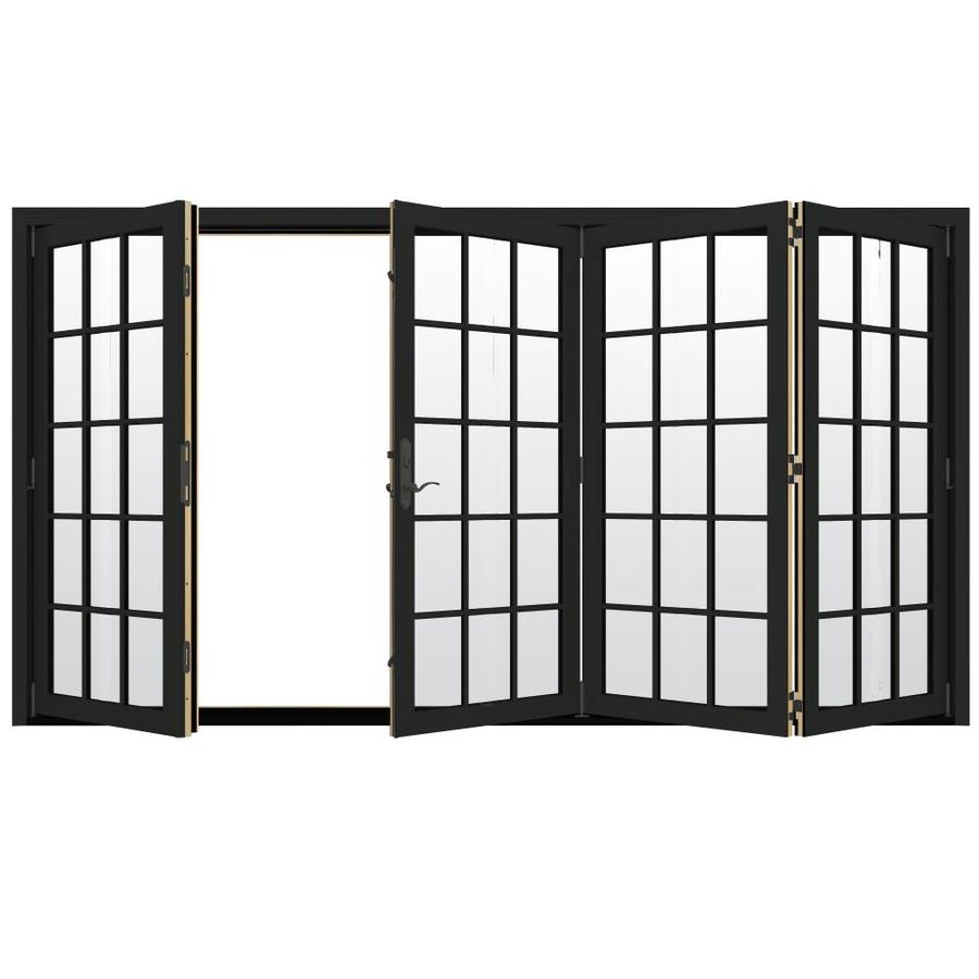 Shop JELD WEN W 4500 15 Lite Glass Chestnut