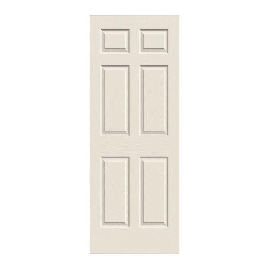 Colonist Primed 6 Panel Hollow Core Molded Composite Slab Door Common 30 In X 80 In Actual 30 In X 80 In