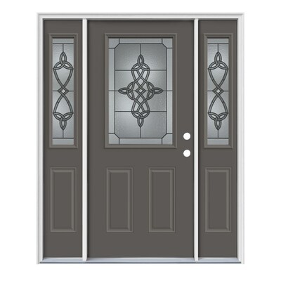 Jeld Wen Dylan Half Lite Decorative Glass Left Hand Inswing Timber