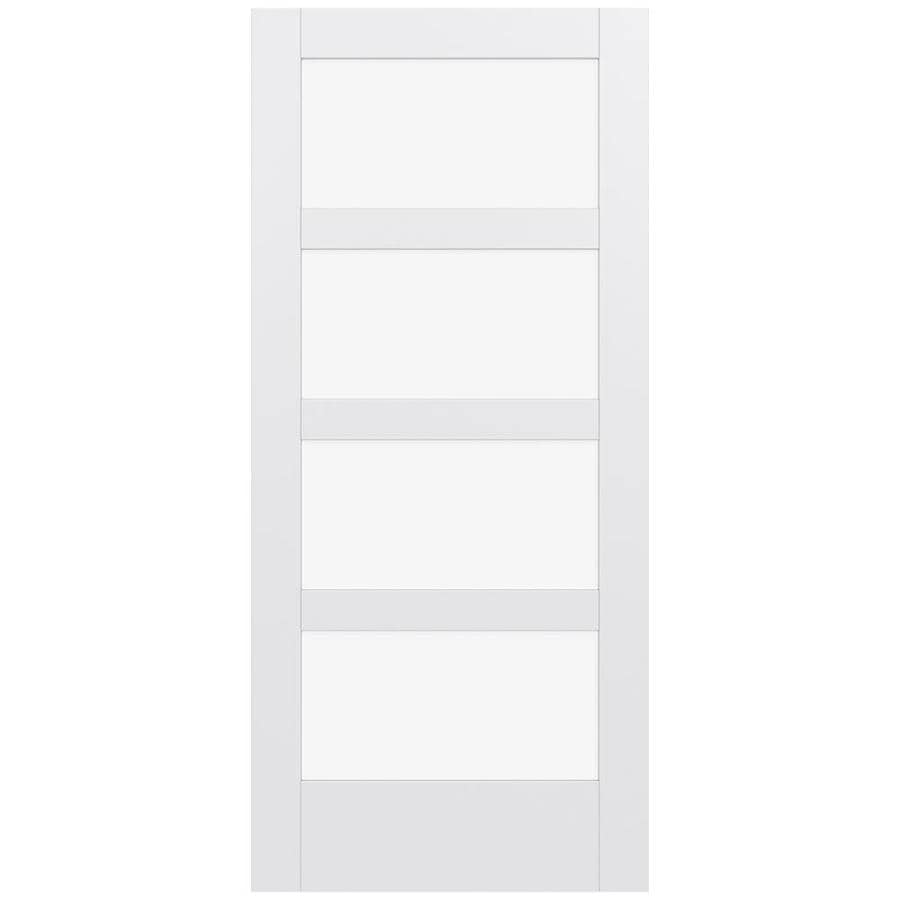 Clear glass Slab Doors at