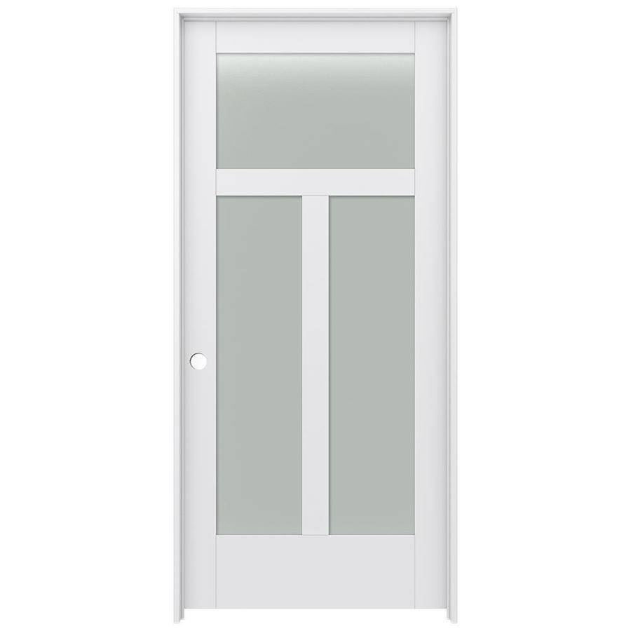 Jeld Wen Moda 1033w Primed 3 Panel Craftsman Solid Core