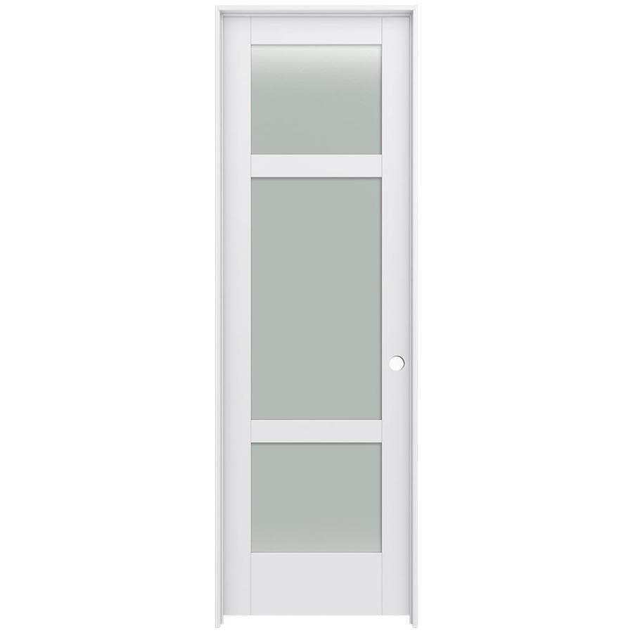 Jeld Wen Moda Primed Frosted Gl Interior Door With Jeld Wen Moda Primed Frosted Gl Interior Door With