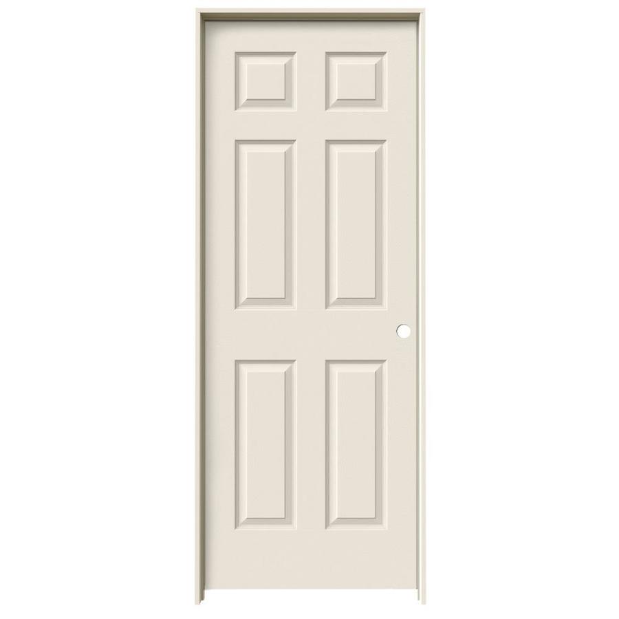Reliabilt Colonist Primed 6 Panel Solid Core Molded Composite Pre