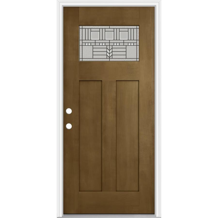 Jeld Wen Craftsman Decorative Glass Right Hand Inswing Woodhaven