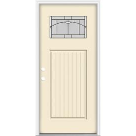 doug fir exterior doors interior jeldwen craftsman decorative glass painted fiberglass prehung entry door with insulating core common shop douglas fir doors at lowescom doug fir exterior doors interior jeldwen craftsman decorative glass painted fiberglass prehung entry door with insulating core common shop douglas fir doors at lowescom